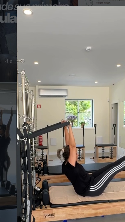Sessão individual de Pilates em reformer na Pulsar+